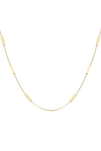 Load image into Gallery viewer, Necklace tube charms - gold, silver