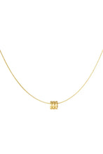 Load image into Gallery viewer, Necklace three-layer charm - gold or silver