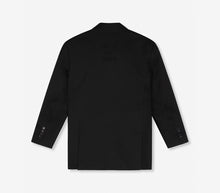 Load image into Gallery viewer, Clean Stretch Oversized Blazer Black
