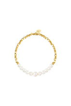Load image into Gallery viewer, Bracelet Pearlish Gold and Silver
