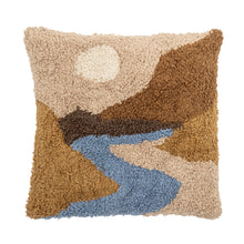 Load image into Gallery viewer, Leoni Cushion, Brown, Cotton
