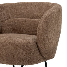 Load image into Gallery viewer, Harry Lounge Chair, Brown, Polyester
