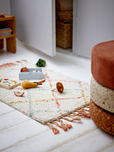 Load image into Gallery viewer, Jo Pouf, Brown, Cotton
