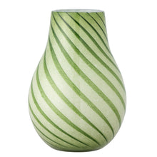 Load image into Gallery viewer, Leona Vase, Green, Glass
