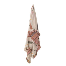 Load image into Gallery viewer, Toscana Throw, Nature, Recycled Cotton