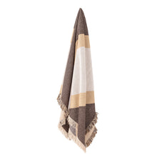 Load image into Gallery viewer, Abel Throw, Brown, Cotton
