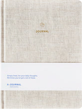 Afbeelding in Gallery-weergave laden, A-Journal Notitieboek – Linnen
