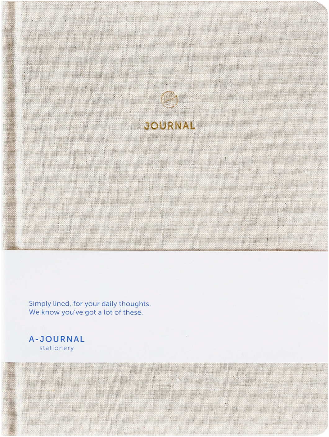 A-Journal Notebook– Linen