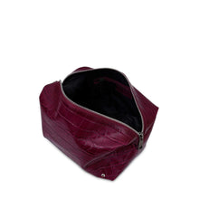 Load image into Gallery viewer, Bloom Texas Bordeaux Make-Up Bag
