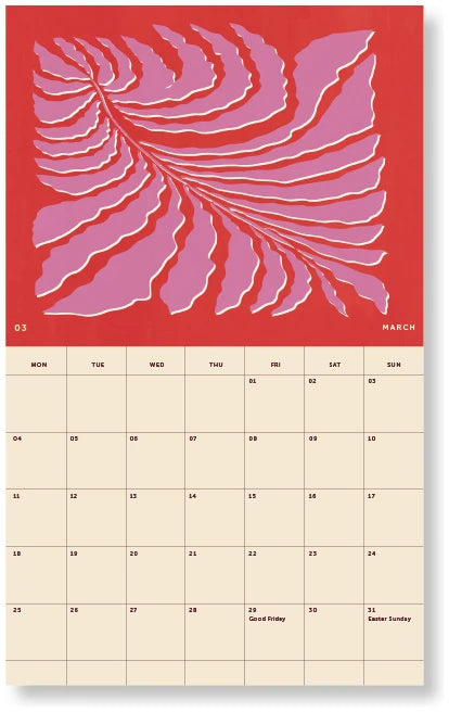 Calendar Arty 2024