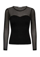 Afbeelding in Gallery-weergave laden, BaduCC Mix Corsage Blouse Black
