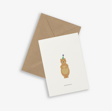 Afbeelding in Gallery-weergave laden, Kaart Birthday bear (hip hip hooray)