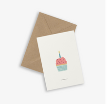 Load image into Gallery viewer, Card Birthday bear (hip hip hooray)