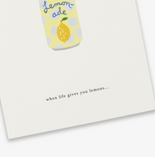 Load image into Gallery viewer, Kaart Soda can (when life gives you lemons)
