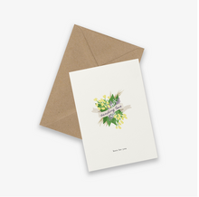 Afbeelding in Gallery-weergave laden, Kaart Sympathy flowers (here for you)