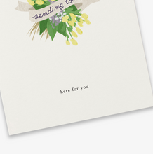 Afbeelding in Gallery-weergave laden, Kaart Sympathy flowers (here for you)
