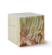 Load image into Gallery viewer, Onyx Marble Block Table
