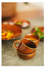 Load image into Gallery viewer, Chef ceramics: mug, burned orange