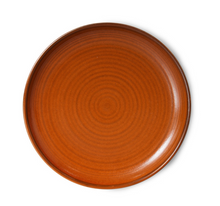 Load image into Gallery viewer, Chef ceramics: side plate, burned orange