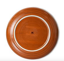 Load image into Gallery viewer, Chef ceramics: Dinner Plate, Dark Orange