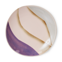 Load image into Gallery viewer, 70s Ceramics: Dessert Plate, valley (set van 2)