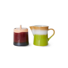 Load image into Gallery viewer, 70s ceramics: milk jug & sugar pot, foreland