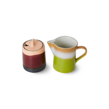 Load image into Gallery viewer, 70s ceramics: milk jug & sugar pot, foreland