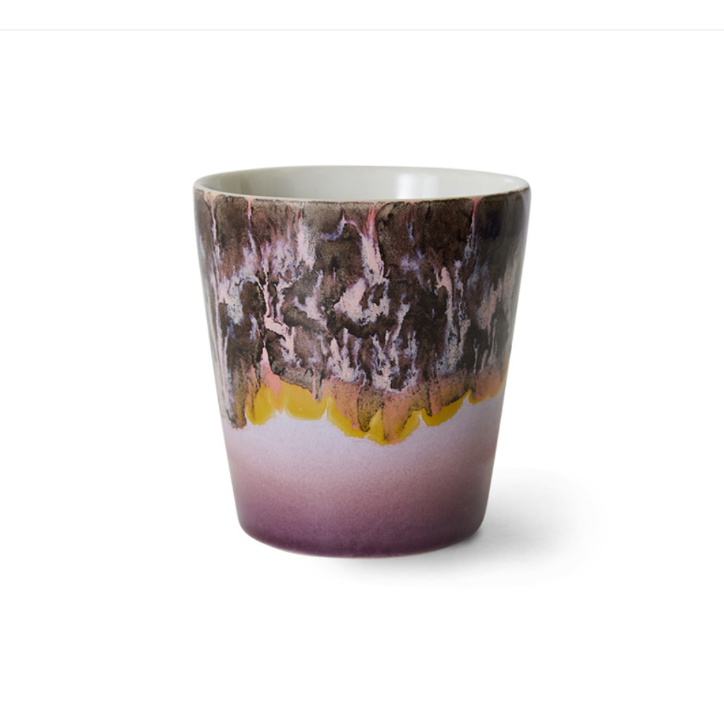 70'S Ceramic Coffee Mug Blast