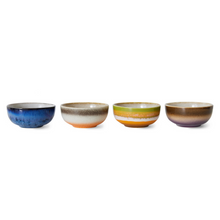 Load image into Gallery viewer, 70s ceramics: XS bowls, sierra (set of 4)