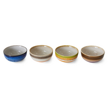 Load image into Gallery viewer, 70s ceramics: XS bowls, sierra (set of 4)