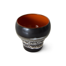 Load image into Gallery viewer, 70s ceramics: Lungo Mugs, basalt (set of 2)