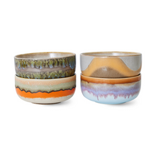 Load image into Gallery viewer, 70s ceramics: Dessert Kommen, Reef (set of 4)