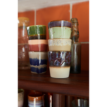 Load image into Gallery viewer, 70s ceramics: Coffee Mugs, Grounding (set of 6)