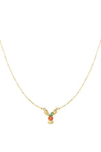 Load image into Gallery viewer, Happy Initials ketting met bedels