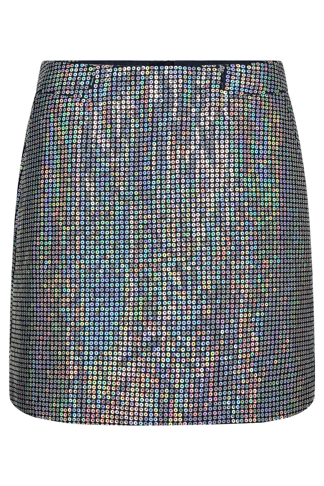 SequinCC Denim Mini Skirt