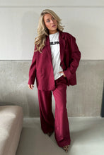 Load image into Gallery viewer, Olivia Blazer Bordeaux
