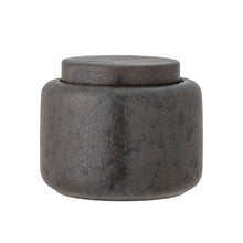 Load image into Gallery viewer, Chau Jar w/Lid, Brown, Stoneware
