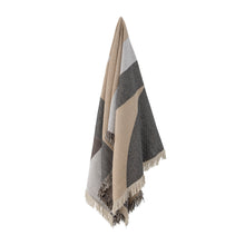 Load image into Gallery viewer, Tasja Throw, Nature, Recycled Cotton