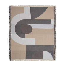 Load image into Gallery viewer, Tasja Throw, Nature, Recycled Cotton