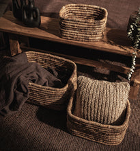 Load image into Gallery viewer, Caterpillar Ambang Rectangular Basket - Set of 3
