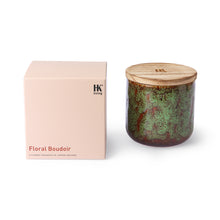 Load image into Gallery viewer, Ceramic Scented Candle: Floral Boudoir
