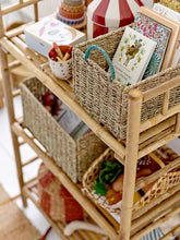 Load image into Gallery viewer, Ruddi Basket w/Lid, Red, Bankuan Grass S/2
