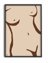 Load image into Gallery viewer, Lois Nude Poster L 
