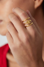 Afbeelding in Gallery-weergave laden, Flower Stack Ring - Verschillende Kleueren
