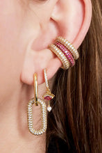 Load image into Gallery viewer, Ear cuff zircon stones - Different colors
