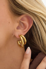 Afbeelding in Gallery-weergave laden, Small Double Hoop Oorbellen - Verschillende Kleuren
