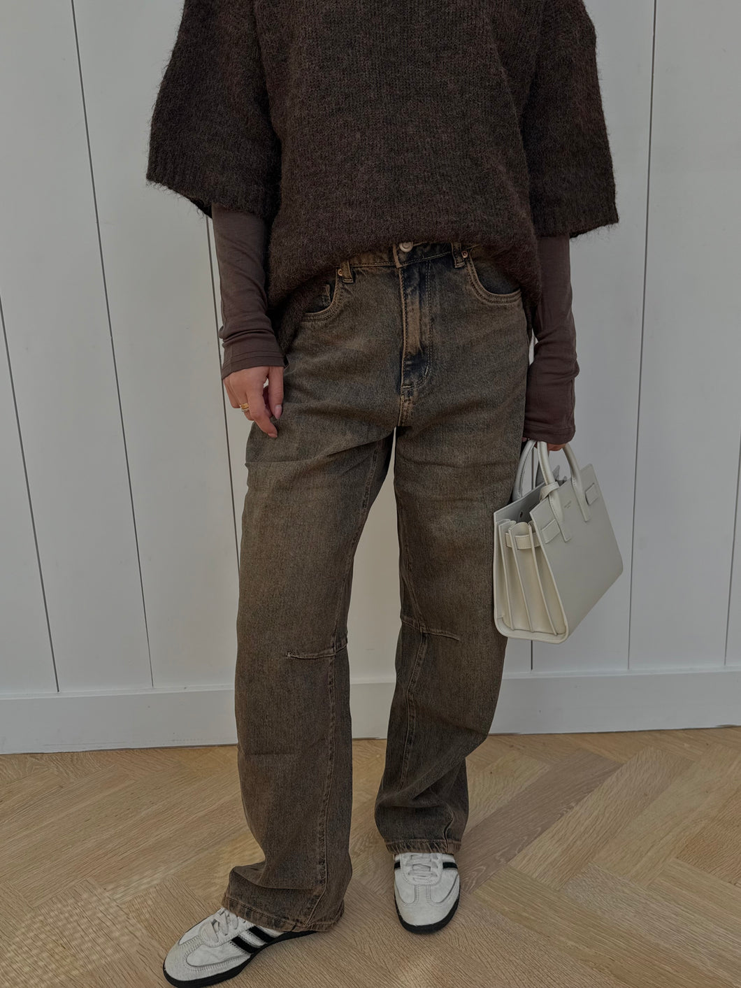 Dory Jeans Bruin