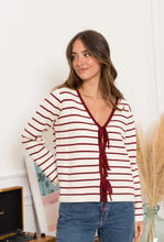 Load image into Gallery viewer, Dotty Vest Bordeaux
