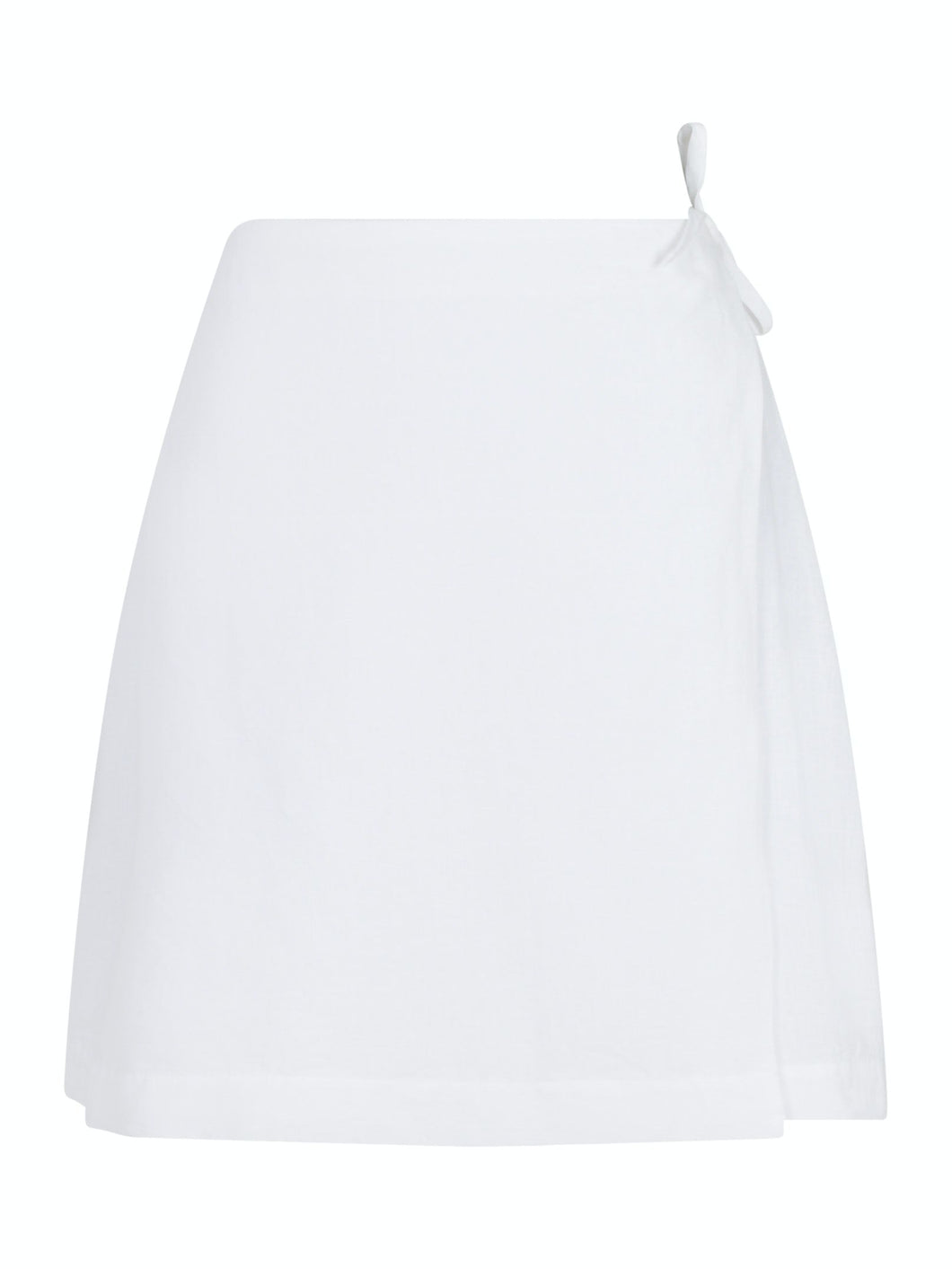 Kinsa Linnen Skirt Wit