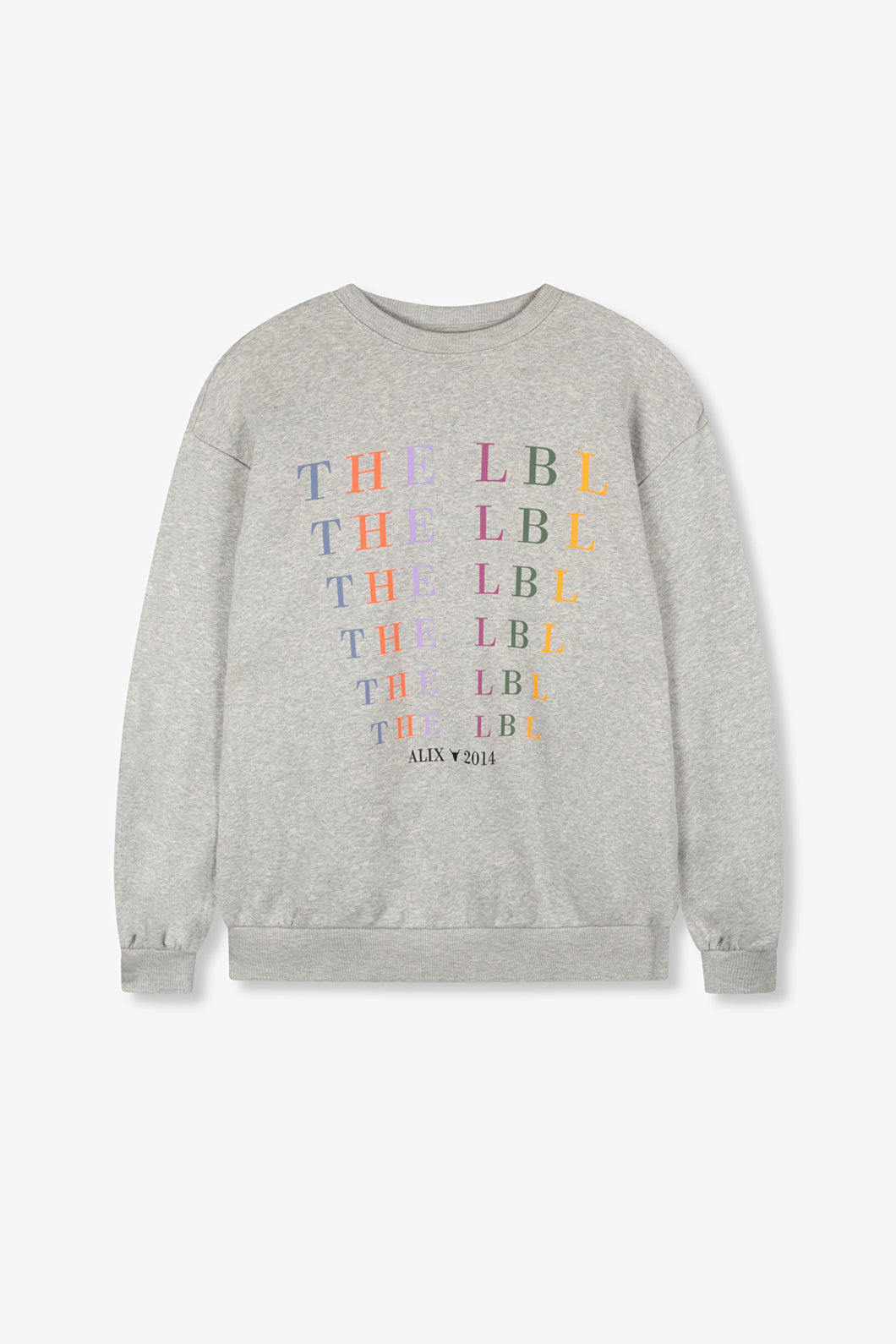 Knitted THE LBL Sweater Grijs